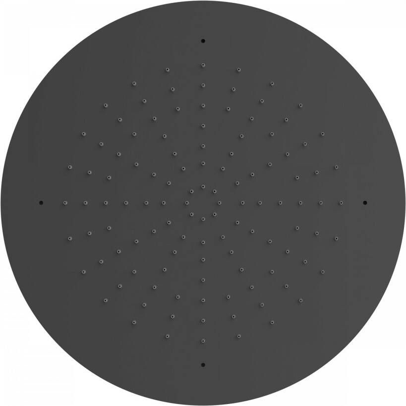 Tres Hoofddouche Exclusive | 50 cm | Rond | Zwart mat - Foto 2