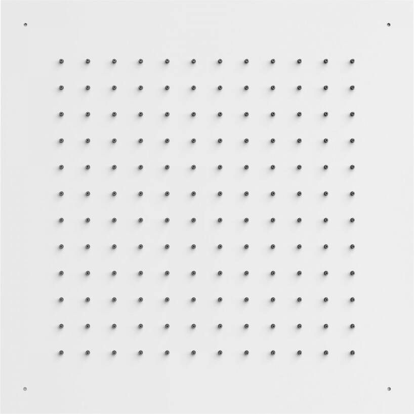 Tres Hoofddouche Plafond 50x50 cm Vierkant Patroon Mat Wit - Foto 2