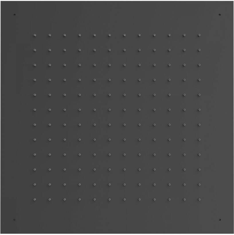 Tres Hoofddouche Plafond 50x50 cm Vierkant Patroon Mat Zwart - Foto 2