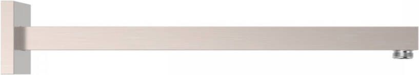 Tres Douchearm Exclusive | 40 cm | Wandmontage | Messing | Vierkant | RVS look - Foto 2