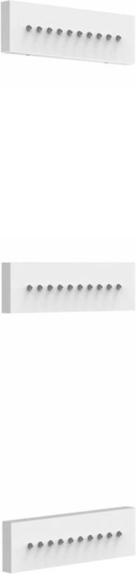 Tres Bodyjet Inbouw Hydromassage 13.9x4.9 cm Breed Mat Wit - Foto 2