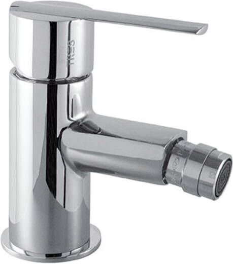 Tres Lex bidet opbouw met automatische afvoer chroom