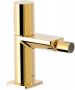 Tres Bidetkraan Loft | Opbouw | Mengkraan | 1-knop | Rond | 24k Goud glans - Thumbnail 1