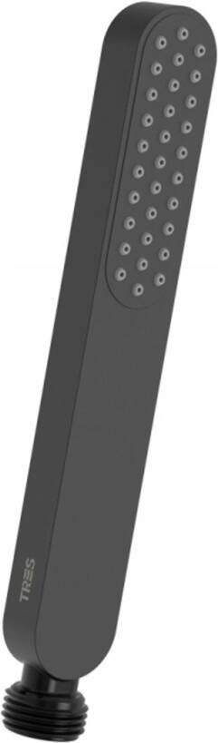 Tres Handdouche Antikalk 1.5x2.9x19.8 cm Afgerond Mat Zwart - Foto 2