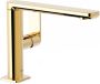 Tres Wastafelkraan Loft | Opbouw | Draaibare uitloop | Mengkraan | Standaard model | 1-hendel | Rond | 24k Goud glans - Thumbnail 1