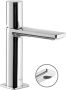 Tres Wastafelkraan Loft | Opbouw | Mengkraan | Standaard model | 1-knop | Rond | Chroom - Thumbnail 1