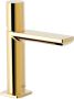 Tres Wastafelkraan Loft | Opbouw | Mengkraan | Standaard model | 1-knop | Rond | 24k Goud glans - Thumbnail 1