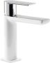 Tres Wastafelkraan Loft | Opbouw | Mengkraan | Standaard model | 1-hendel | Rond | Wit chroom - Thumbnail 1