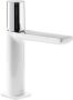 Tres Wastafelkraan Loft | Opbouw | Mengkraan | Standaard model | 1-knop | Rond | Wit chroom - Thumbnail 1