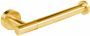 Tres Max toiletrol houder rond 24k Goud mat - Thumbnail 1