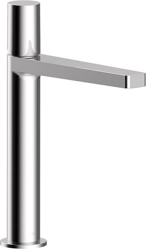 Tres Wastafelkraan Project | Opbouw | Mengkraan | Hoog model | 1-knop | Rond | Chroom