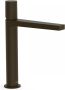 Tres Wastafelkraan Project | Opbouw | Mengkraan | Hoog model | 1-knop | Rond | Zwart brons - Thumbnail 1