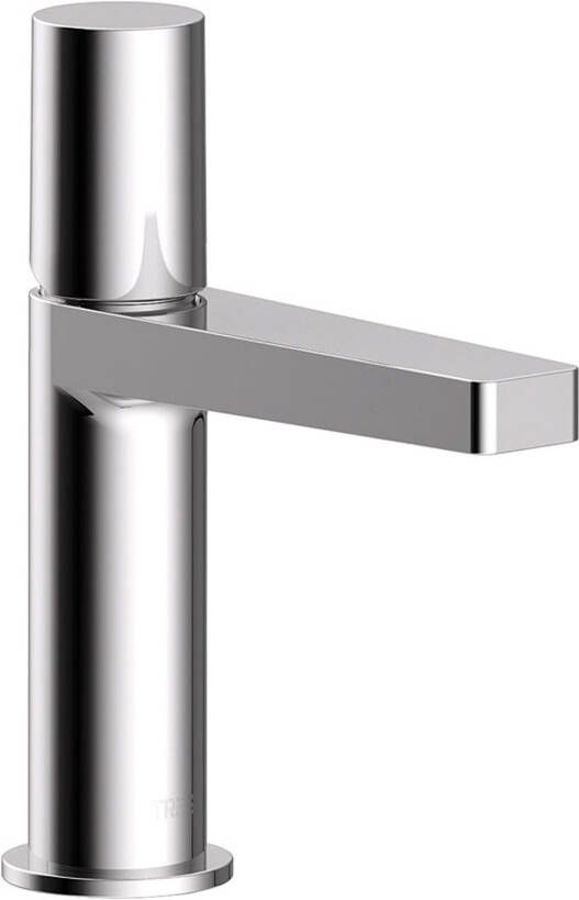 Tres Wastafelkraan Project | Opbouw | Mengkraan | Standaard model | 1-knop | Rond | Chroom