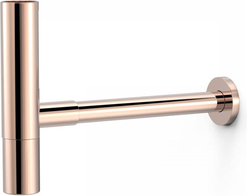 Tres Design Sifon Selection | 5 4" | Standaard | Messing | Rond | 24k Rose goud