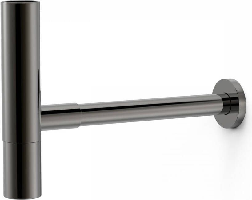 Tres Design Sifon Selection | 5 4" | Standaard | Messing | Rond | Zwart metallic