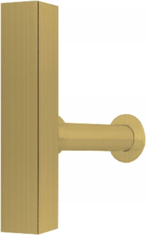 Tres Selection design sifon messing vierkant goud mat