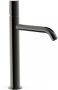 Tres Wastafelkraan Study | Opbouw | Mengkraan | Hoog model | 1-knop | Rond | Black metal - Thumbnail 1