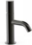 Tres Wastafelkraan Study | Opbouw | Mengkraan | Standaard model | 1-knop | Rond | Black metal - Thumbnail 1