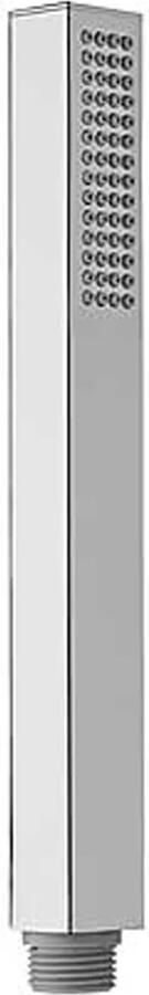 Tres Badkraan Cuadro | Opbouw | Mengkraan | Waterval uitloop | Incl.Handdoucheset | 2-weg | hoh 15 cm | 1-knop | Vierkant | Chroom - Foto 4