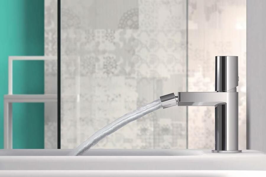 Tres Bidetkraan Project | Opbouw | Mengkraan | 1-knop | Rond | Chroom - Foto 2