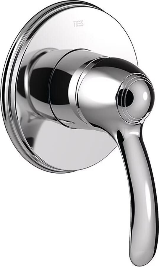 Tres Regendouche set Clasic | Inbouw | Mengkraan | 1-weg | Vintage | Chroom - Foto 3