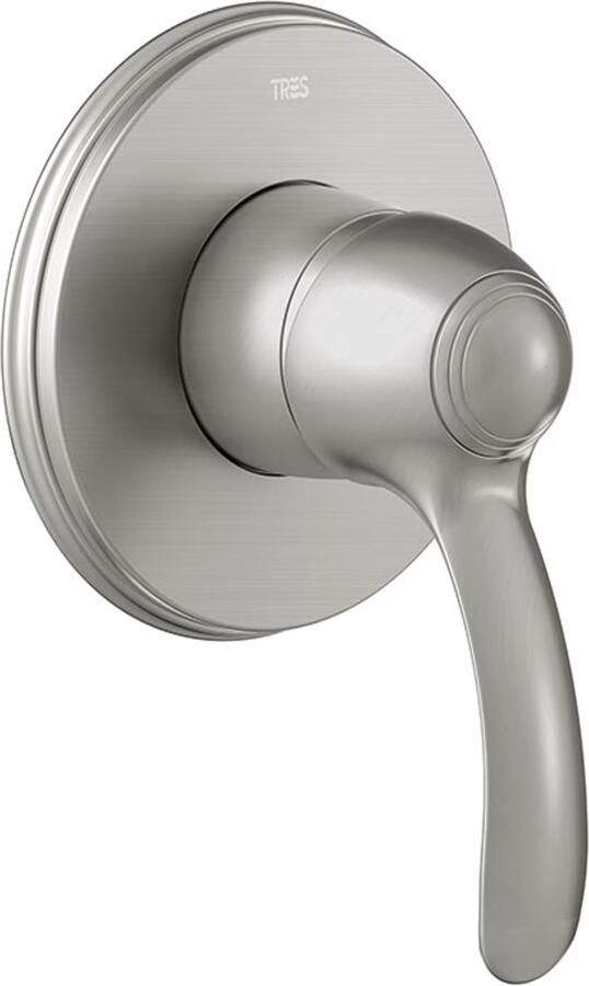 Tres Regendouche set Clasic | Inbouw | Mengkraan | 1-weg | Vintage | RVS look - Foto 3