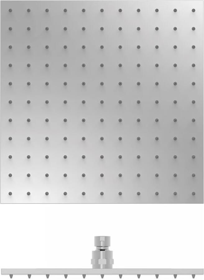 Tres Regendouche set Cuadro | Inbouw | Mengkraan | 2-weg | Vierkant | Chroom - Foto 3