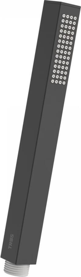 Tres Regendoucheset Inbouw Cuadro Exclusive Met Wandarm en Handdoucheset met Staafhanddouche Mat Zwart - Foto 2