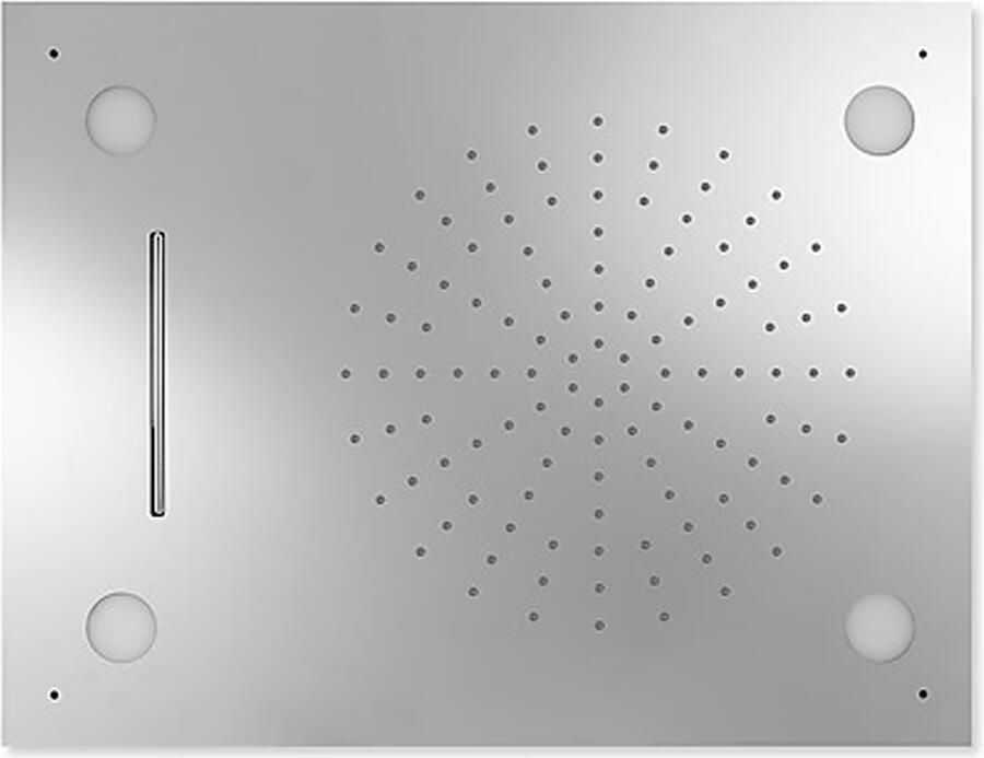 Tres Regendouche set electronisch Shower technology | Inbouw | Thermostaatkraan | 4-weg | Vierkant | Chroom - Foto 2