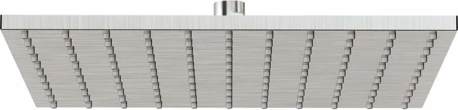 Tres Regendoucheset Inbouw Project Vierkant 30 cm Met Plafondarm en Handdoucheset met Staafhanddouche Rapid Box RVS - Foto 3