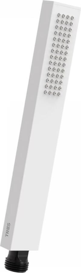 Tres Regendoucheset Inbouw Slim Exclusive Met Plafonddouche en Handdoucheset met Staafhanddouche Mat Wit - Foto 4