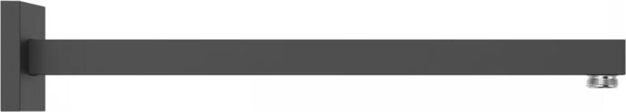 Tres Regendoucheset Inbouw Slim Exclusive Met Wandarm en Handdoucheset met Staafhanddouche Mat Zwart - Foto 3