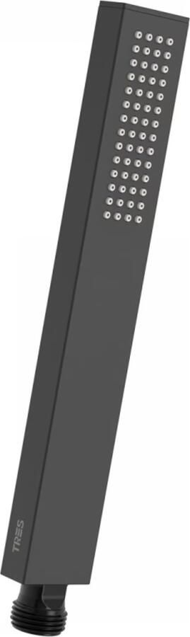 Tres Regendoucheset Inbouw Slim Exclusive Met Plafonddouche en Handdoucheset met Staafhanddouche Mat Zwart - Foto 2