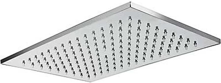 Tres Regendouche set Slim | Opbouw | Mengkraan | 2-weg | Vierkant | Chroom - Foto 2