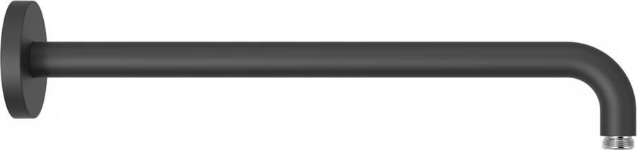 Tres Regendoucheset Inbouw Study Exclusive Rond 30 cm Met Wandarm en Handdoucheset met Staafhanddouche Rapid Box Mat Zwart - Foto 2