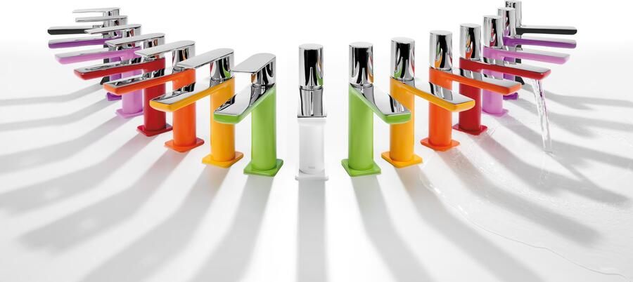 Tres Wastafelkraan Loft | Opbouw | Mengkraan | Standaard model | 1-knop | Rond | Wit chroom - Foto 2