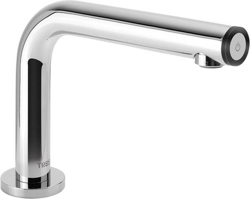 Tres Fonteinkraan touch sensor zelfsluitend Tronic | Opbouw | Koudwater kraan | Standaard model | Rond | Chroom - Foto 2