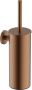Wiesbaden Alonzo toiletborstel met houder geborsteld brons koper - Thumbnail 1
