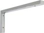 Wiesbaden Bracket ophangbeugel L-vorm plankdrager 46x22 cm chroom - Thumbnail 1