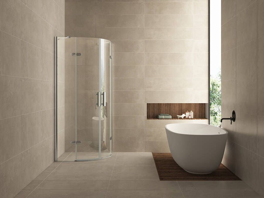 Wiesbaden Douchecabine Nano Kwartrond Draaideur 100x100x200cm Antikalk Helder Glas Chroom Profiel 8mm Veiligheidsglas Easy Clean - Foto 6