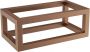 Wiesbaden Frame voor fontein Nick | Wandmontage | 39.5x15x21.5 cm | Vierkant | Geborsteld brons koper - Thumbnail 1