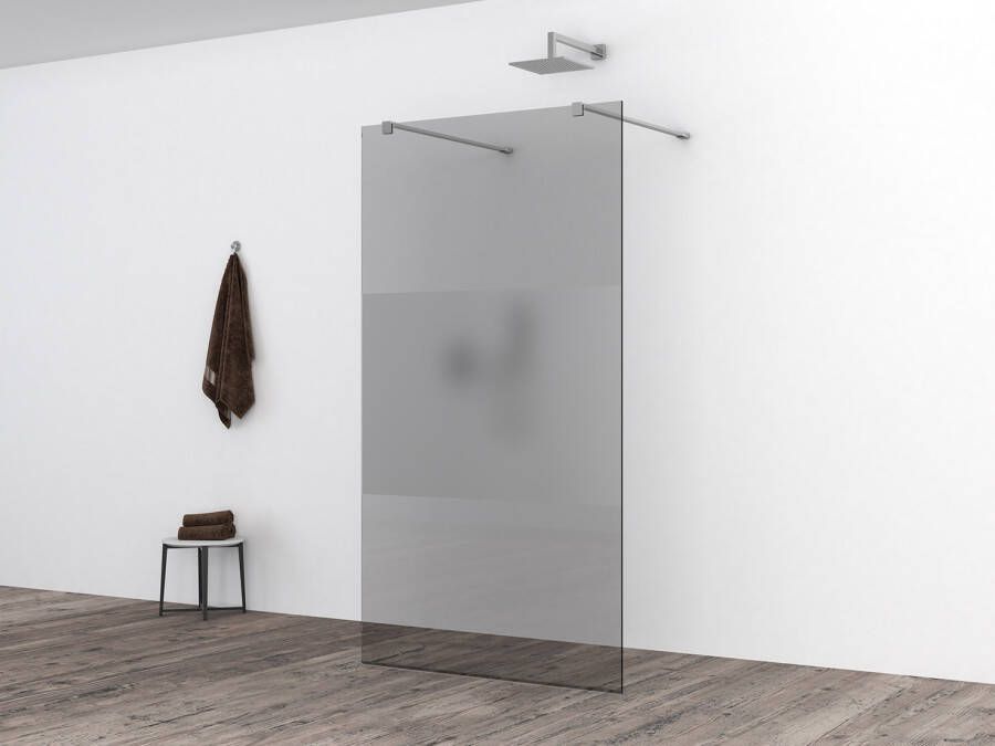 Wiesbaden Glasplaat Slim | 110x200 cm | Nano | Rook- met melkglas