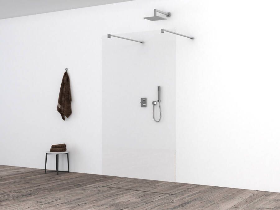 Wiesbaden Glasplaat Slim | 85x200 cm | Nano | Helderglas