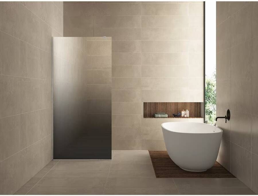 Wiesbaden Glasplaat Slim | 90x200 cm | Nano | Spiegelrook- naar helderglas