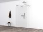 Wiesbaden Slim losse glaswand 160x200cm Helder glas 8mm met anti-kalk coatingzonder profiel en stabilisatiestang 20.3487 - Thumbnail 4