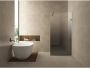 Wiesbaden Inloopdouche Less | 120x200 cm | Rechts | Spiegelrook- naar helderglas | Gunmetal beslag - Thumbnail 1