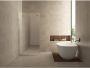 Wiesbaden Inloopdouche Less | 80x200x0.8 cm | Spiegelrook- naar helderglas | Geborsteld messing beslag - Thumbnail 1