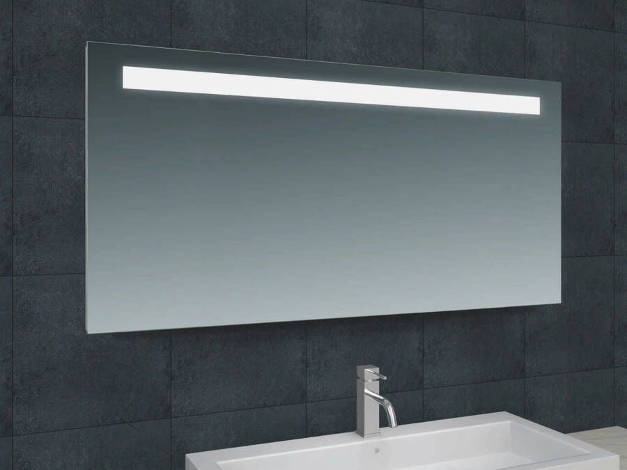 Wiesbaden Line Spiegel met LED verlichting 140x80 cm