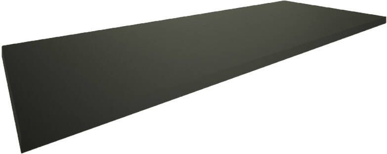 Wiesbaden Marmaris topblad 120x46x2.5 cm mdf zwart mat