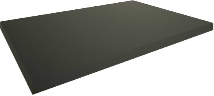 Wiesbaden Marmaris topblad 60x46x2.5 cm mdf zwart mat